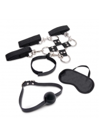 Набор для фиксации из 7 предметов Hogtie   Ball Gag Kit - Lux Fetish - купить с доставкой в Иркутске