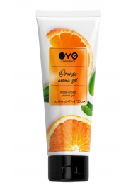 Лубрикант на водной основе OYO Aroma Gel Orange с ароматом апельсина - 75 мл. - OYO - купить с доставкой в Иркутске