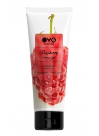 Лубрикант на водной основе OYO Aroma Gel Raspberry с ароматом малины - 75 мл. - OYO - купить с доставкой в Иркутске