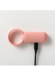 Коралловое эрекционное кольцо Iroha SVR Coral Pink - Tenga - в Иркутске купить с доставкой