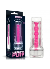 Светящийся в темноте мастурбатор 8.5 Lumino Play Masturbator - Lovetoy - в Иркутске купить с доставкой