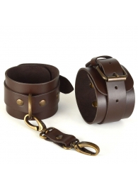 Коричневые наручники IDEAL - Sitabella - купить с доставкой в Иркутске