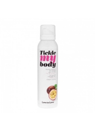 Массажная хрустящая пенка Tickle my body с ароматом маракуйи - 150 мл. - Love to Love - купить с доставкой в Иркутске