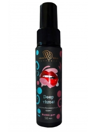 Спрей для горла Deep Throat с десенсибилизирующим эффектом и вкусом бабл-гам - 50 мл. - БиоМед - купить с доставкой в Иркутске