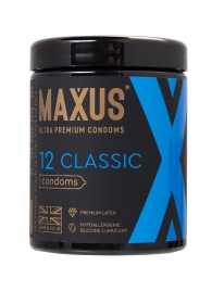 Классические презервативы MAXUS Classic - 12 шт. - Maxus - купить с доставкой в Иркутске