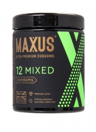 Презервативы MAXUS Mixed - 12 шт. - Maxus - купить с доставкой в Иркутске