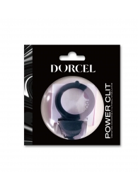 Черное эрекционное кольцо Power Clit - Dorcel - в Иркутске купить с доставкой