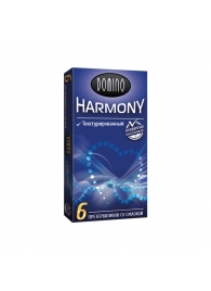 Текстурированные презервативы Domino Harmony - 6 шт. - Domino - купить с доставкой в Иркутске