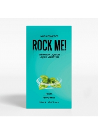 Жидкий вибратор Nuei Rock Me! с ароматом мяты - 20 мл. - Nuei cosmetics - купить с доставкой в Иркутске