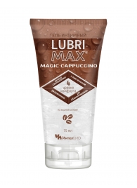 Интимный гель-смазка на водной основе Lubrimax Magic Cappuccino - 75 мл. - ИнтелБИО - купить с доставкой в Иркутске