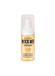 Жидкий вибратор Nuei Rock Me! с ароматом печенья и сливок - 20 мл. - Nuei cosmetics - купить с доставкой в Иркутске