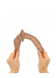 Карамельный двусторонний фаллоимитатор Switch Plug-In Realistic Size S - Strap-on-me купить с доставкой в интернет-магазине Orgasmix в Иркутске Карамельный двусторонний фаллоимитатор Switch Plug-In Realistic Size S - Strap-on-me