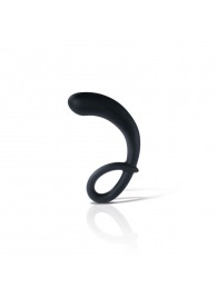 Черный массажер простаты Curving Curt - 13 см. - MyStim - купить с доставкой в Иркутске