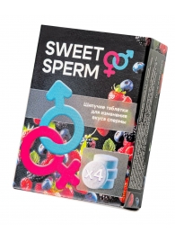 Шипучие таблетки для мужчин Sweet Sperm для изменения вкуса спермы (4 шт. по 0,5 гр.) - Капиталпродукт - купить с доставкой в Иркутске