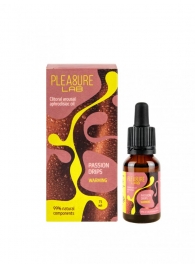 Капли с согревающим эффектом Passion Drips Warming - 15 мл. - Pleasure Lab - купить с доставкой в Иркутске