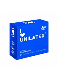 Классические презервативы Unilatex Natural Plain - 3 шт. - Unilatex - купить с доставкой в Иркутске