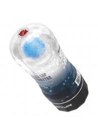 Прозрачный текстурированный мастурбатор Vacuum Cup Masturbator Planet - Baile - в Иркутске купить с доставкой
