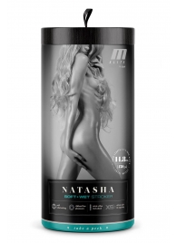 Мастурбатор-вагина с вибрацией Soft   Wet Natasha Realistic Beige Masturbator - Blush Novelties - в Иркутске купить с доставкой