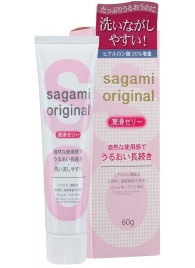 Гель-смазка на водной основе Sagami Original - 60 гр. - Sagami - купить с доставкой в Иркутске