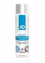 Возбуждающий лубрикант на водной основе JO Personal Lubricant H2O Warming - 120 мл. - System JO - купить с доставкой в Иркутске