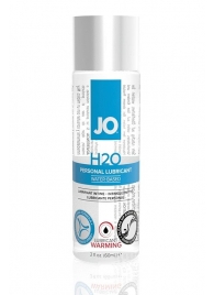 Возбуждающий лубрикант на водной основе JO Personal Lubricant H2O Warming - 60 мл. - System JO - купить с доставкой в Иркутске