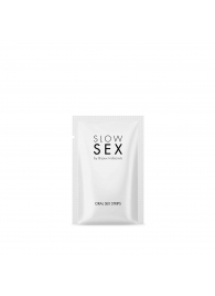 Полоски для орального секса Slow Sex Oral Sex Strips - 7 шт. - Bijoux Indiscrets - купить с доставкой в Иркутске