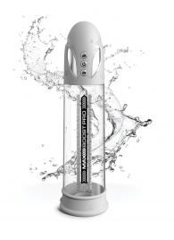 Белая вакуумная автоматическая помпа Max Boost Pro Flow - Pipedream - в Иркутске купить с доставкой