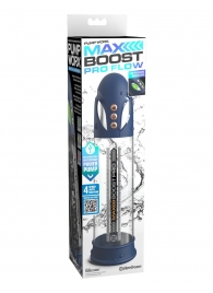 Синяя вакуумная автоматическая помпа Max Boost Pro Flow - Pipedream - в Иркутске купить с доставкой