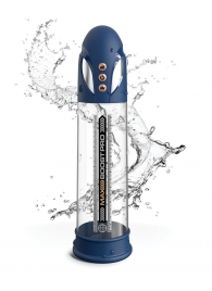 Синяя вакуумная автоматическая помпа Max Boost Pro Flow - Pipedream - в Иркутске купить с доставкой