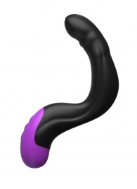 Черно-фиолетовый вибромассажёр простаты Hyper-Pulse P-Spot Massager - Pipedream - в Иркутске купить с доставкой