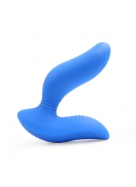 Синий вибромассажер простаты 3,5’’ Curve P-spot Massager - 12 см. - Erokay - в Иркутске купить с доставкой