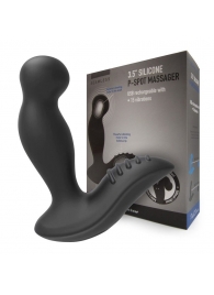 Черный вибромассажер простаты 3,5’’ P-spot Massager - 12,5 см. - Erokay - в Иркутске купить с доставкой
