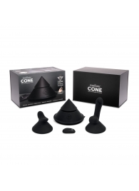 Конусный вибромассажер Cowgirl Cone с 2 насадками - CowGirl - купить с доставкой в Иркутске