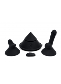 Конусный вибромассажер Cowgirl Cone с 2 насадками - CowGirl - купить с доставкой в Иркутске