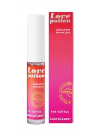 Возбуждающий блеск для губ Love Potion - 8 мл. - Love to Love - купить с доставкой в Иркутске