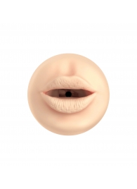 Телесный мастурбатор-ротик Feel Stroker Mouth - Kiiroo - в Иркутске купить с доставкой