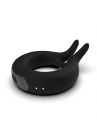 Черное эрекционное кольцо Marry Me Rechargeable Vibrating Cockring - Adrien Lastic - в Иркутске купить с доставкой