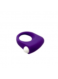 Фиолетовое эрекционное кольцо Puggle Vibrating Ring with Bullet - Adrien Lastic - в Иркутске купить с доставкой