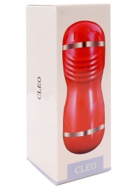 Двусторонний мастурбатор в колбе Cleo - вагина и ротик - Boys of Toys - в Иркутске купить с доставкой