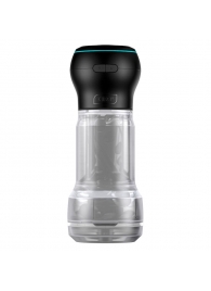 Набор PowerBlow   Feel Pocket Stroker Crystal: мастурбатор и интерактивная насадка - Kiiroo - в Иркутске купить с доставкой