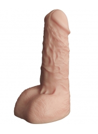 Телесный фаллоудлинитель с мошонкой Cock Next - 17 см. - LOVETOY (А-Полимер) - в Иркутске купить с доставкой