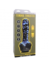 Черно-синяя мини-машина на присоске Tendril Thruster - 21,6 см. - Doc Johnson - купить с доставкой в Иркутске