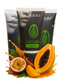 Набор из 3 съедобных лубрикантов JUJU со вкусом тропических фруктов - JuJu - купить с доставкой в Иркутске Набор из 3 съедобных лубрикантов JUJU со вкусом тропических фруктов - JuJu - купить с доставкой в Иркутске