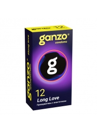 Презервативы с анестетиком для продления удовольствия Ganzo Long Love - 12 шт. - Ganzo - купить с доставкой в Иркутске