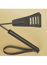 Черный кожаный стек «Сириус» - 60 см. - Sitabella - купить с доставкой в Иркутске