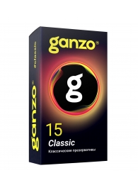 Классические презервативы с обильной смазкой Ganzo Classic - 15 шт. - Ganzo - купить с доставкой в Иркутске