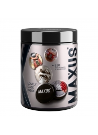 Черные утолщенные презервативы MAXUS Extra Strong с железным кейсом - 15 шт. - Maxus - купить с доставкой в Иркутске