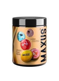 Точечные презервативы MAXUS 2000 Amazing Dots с железным кейсом - 12 шт. - Maxus - купить с доставкой в Иркутске