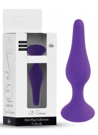Фиолетовая анальная втулка Silcone Purple Plug Small - 10 см. - Boys of Toys в Иркутске Фиолетовая анальная втулка Silcone Purple Plug Small - 10 см. - Boys of Toys