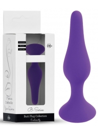 Фиолетовая анальная втулка Silcone Purple Plug Medium - 11 см. - Boys of Toys в Иркутске Фиолетовая анальная втулка Silcone Purple Plug Medium - 11 см. - Boys of Toys